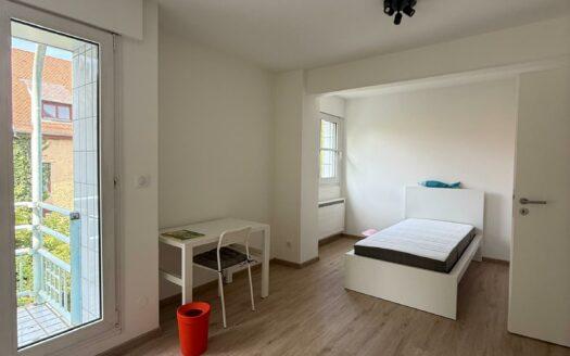 🏡 À LOUER – Appartement meublé standing 2 chambres avec balcon et garage – Centre historique de Mulhouse